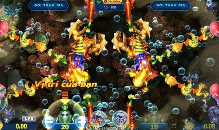 Các loại vũ khí trong Bắn Cá Royal Fishing tại HB88