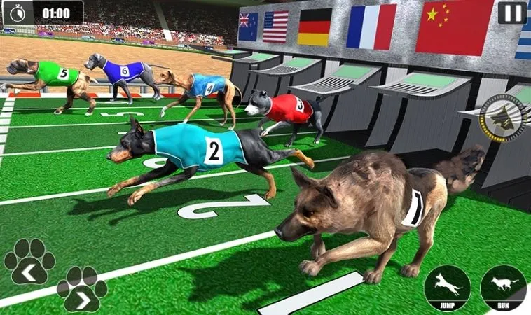 Giao diện chơi game nhanh Đua Chó tại HB88