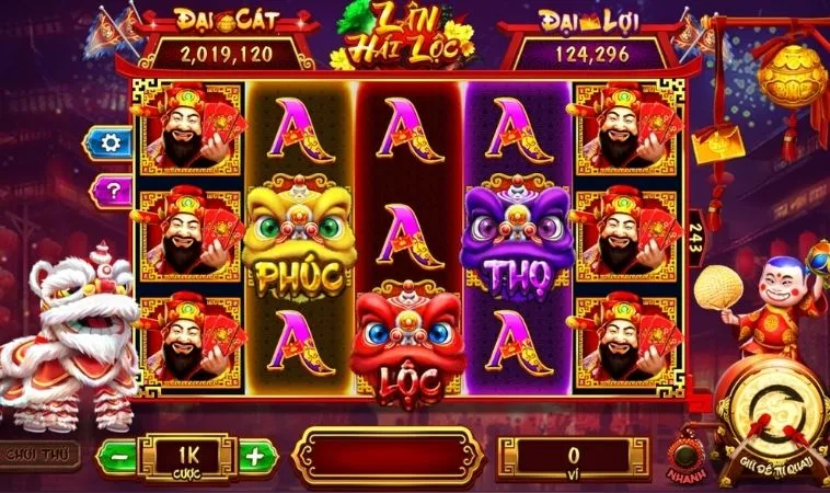 Các biểu tượng trong game Nổ Hũ Lân Hái Lộc tại HB88