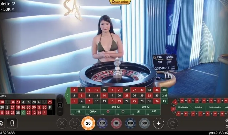 Bàn cược Roulette Tại Nhà Cái HB88